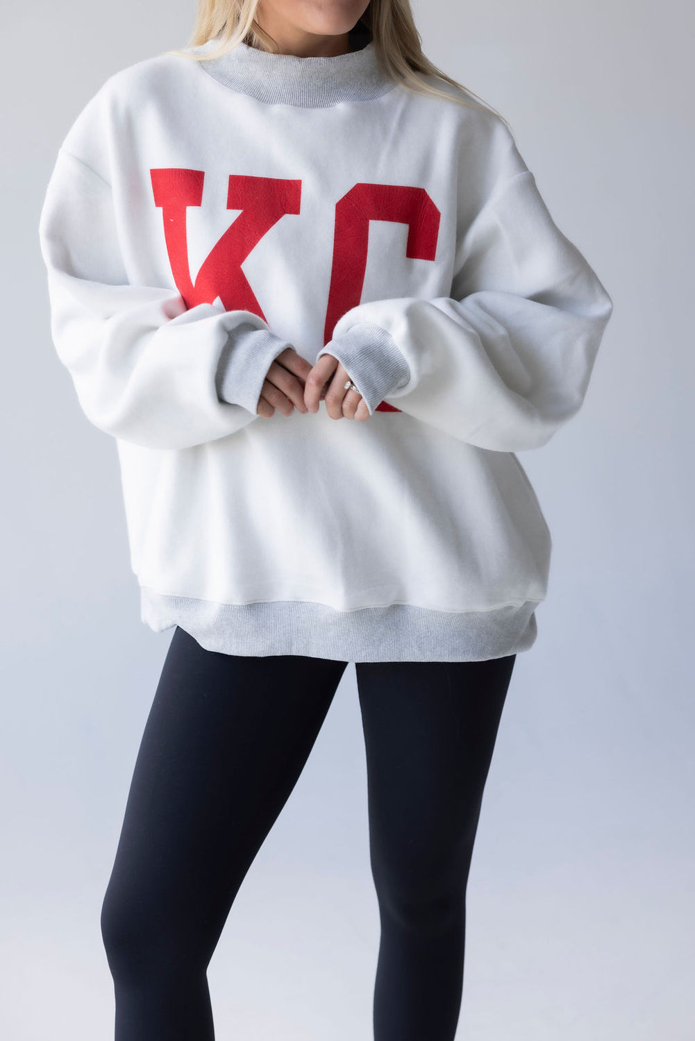 Kansas City Reversible Mock Neck Sweatshirt