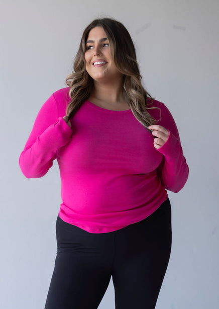 Kyra Long Sleeve Top by Lily & Lottie product view