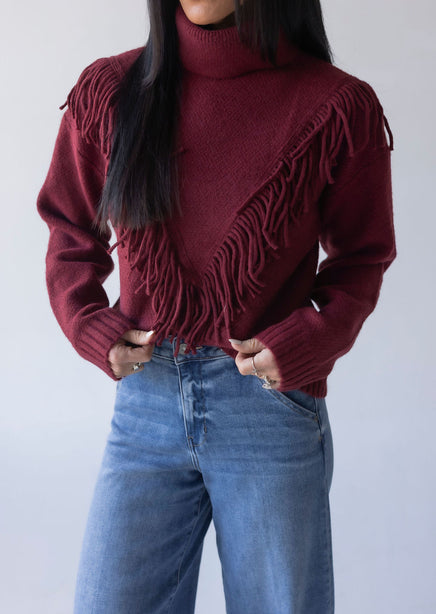 伊原葵さん着用　Mediam Fringe slit pullover 伊原葵さん着用 Mediam Fringe slit pullover 【公式通販】