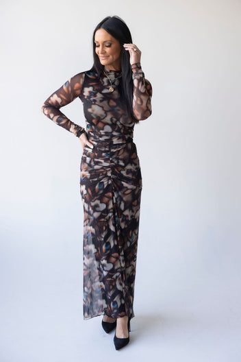 Joslyn Mesh Maxi Dress