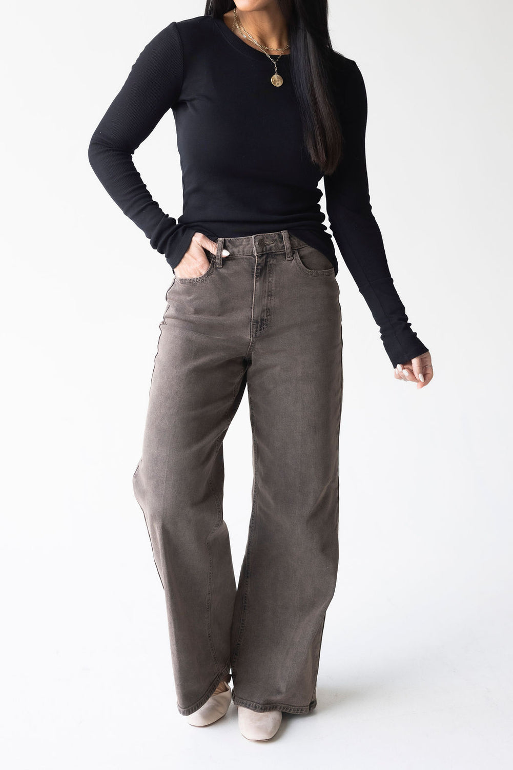 Kyra Long Sleeve Top by Lily & Lottie