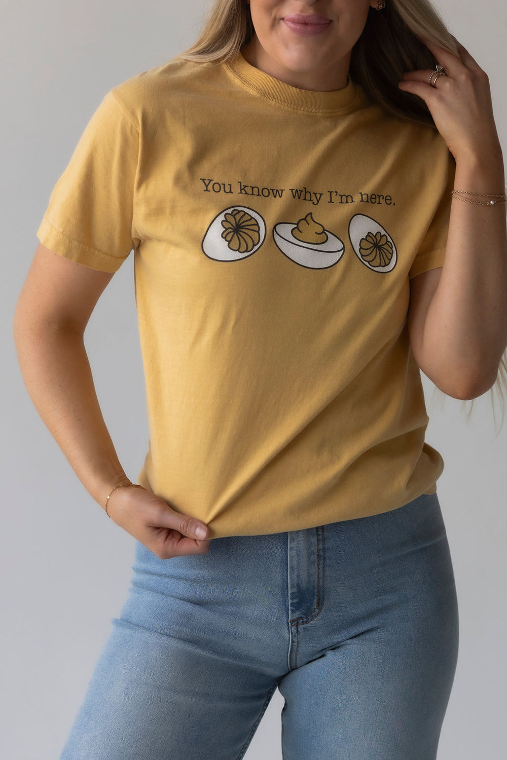 You Know Why I'm Here Graphic Tee