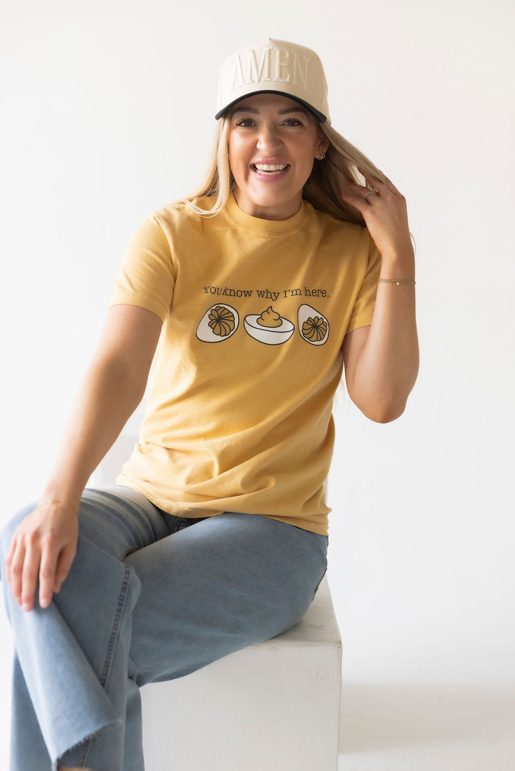 You Know Why I'm Here Graphic Tee