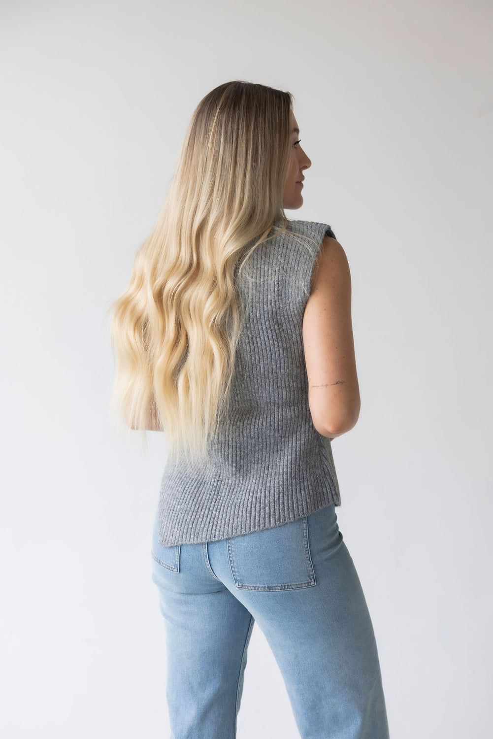 Lanae Sleeveless Turtleneck Sweater