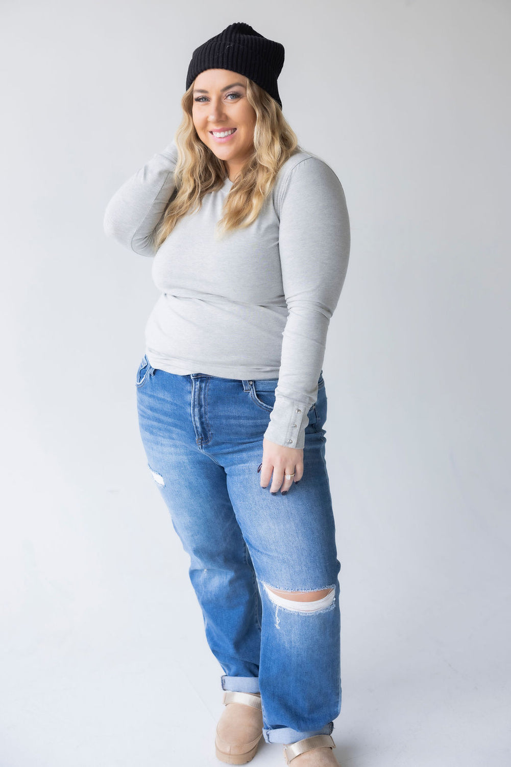 Marin Long Sleeve Top by Lily & Lottie