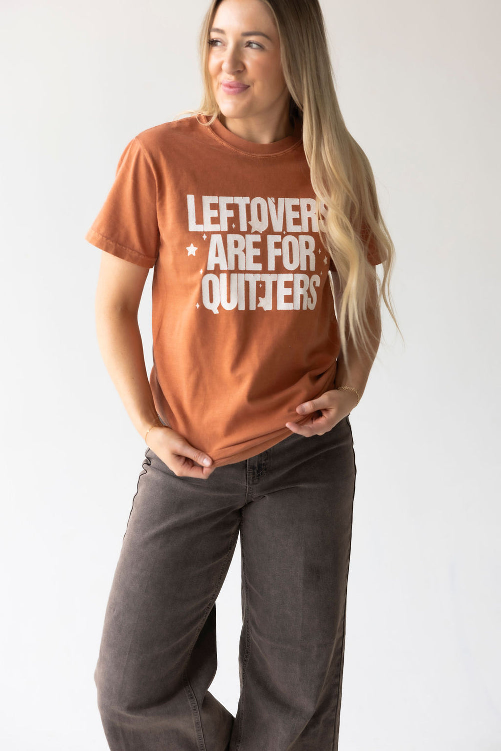 Leftovers Are For Quitters Graphic Tee