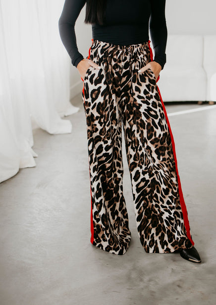 Robin Leopard Print Pants