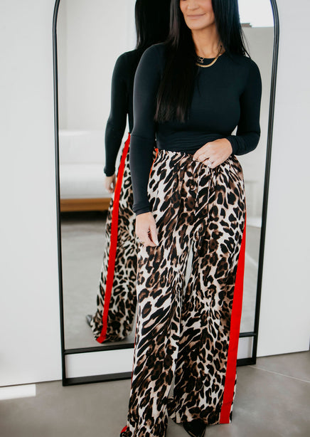 Robin Leopard Print Pants