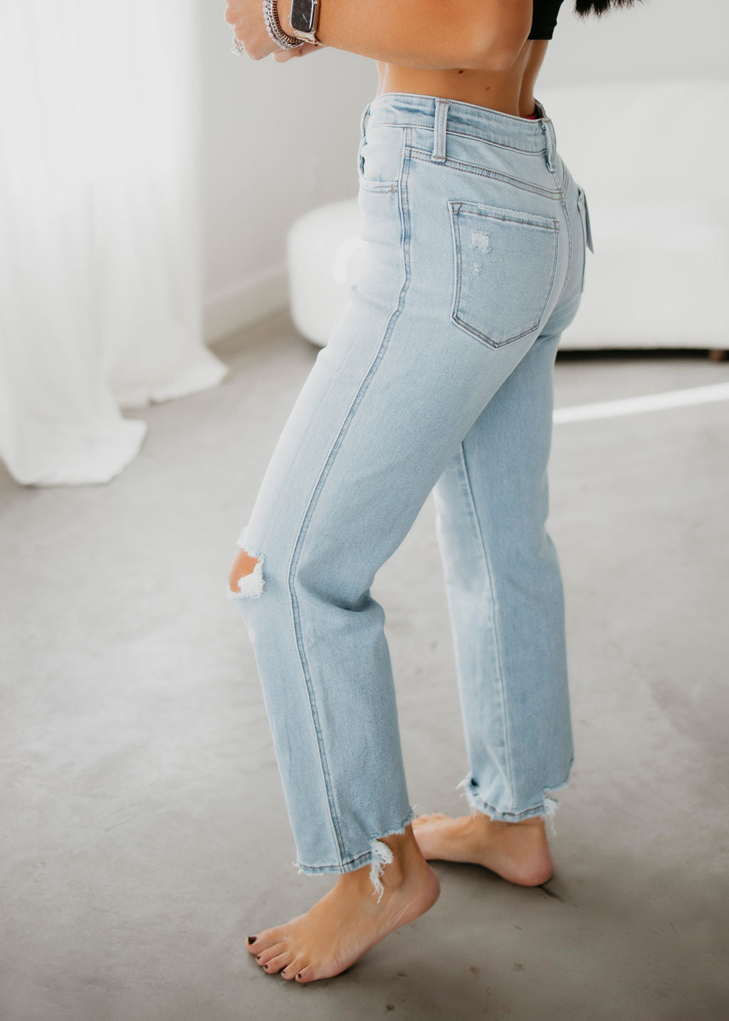 Terra Vervet Straight Jean