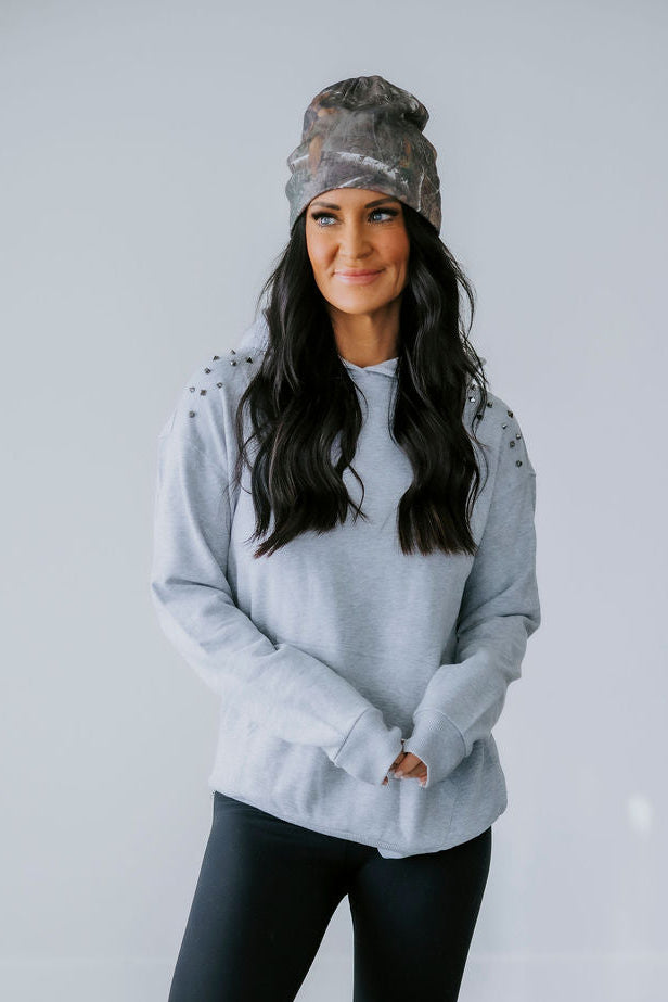 image of East Studded Hoodie by Lily & Lottie