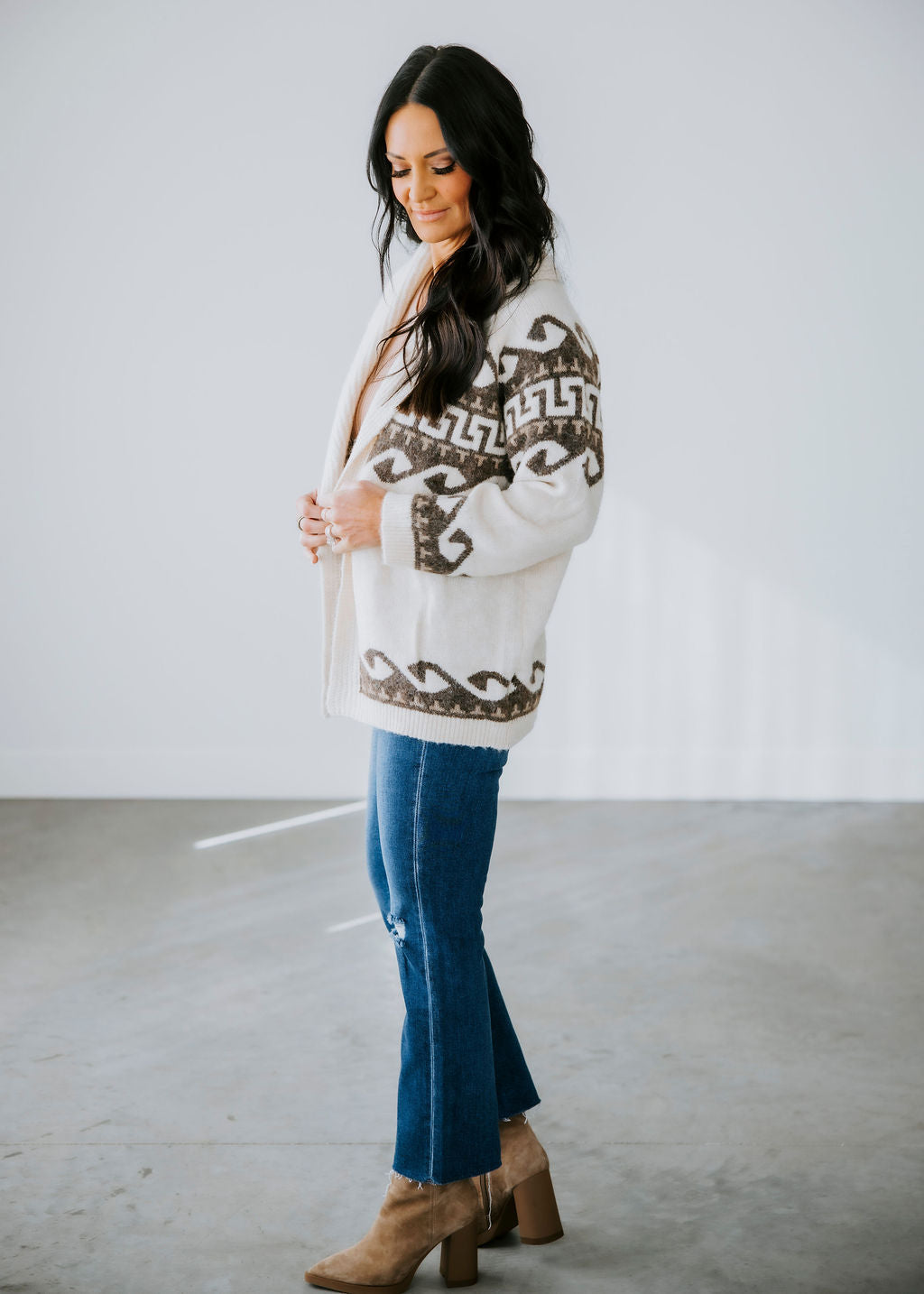 Astrid Shawl Collar Cardigan