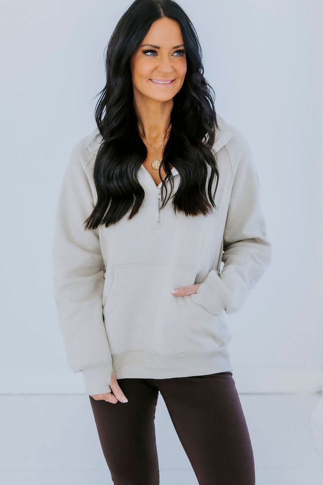 Bennett Half Zip by Lily & Lottie