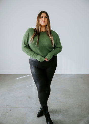 Justin Waffle Knit Sweater