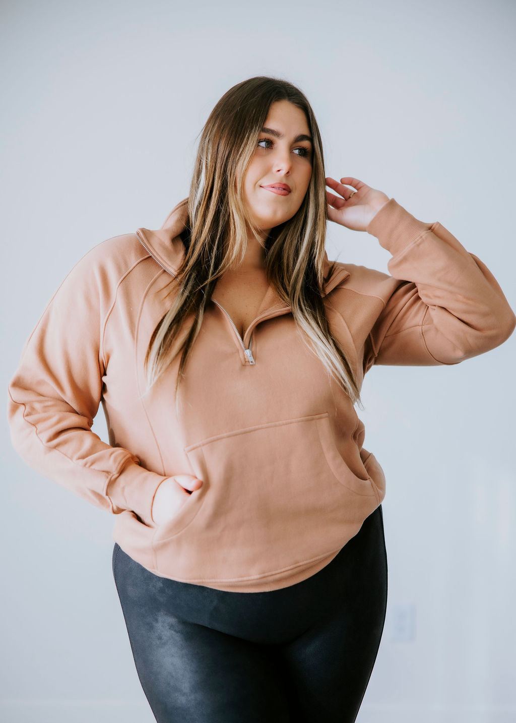 Bennett Half Zip by Lily & Lottie