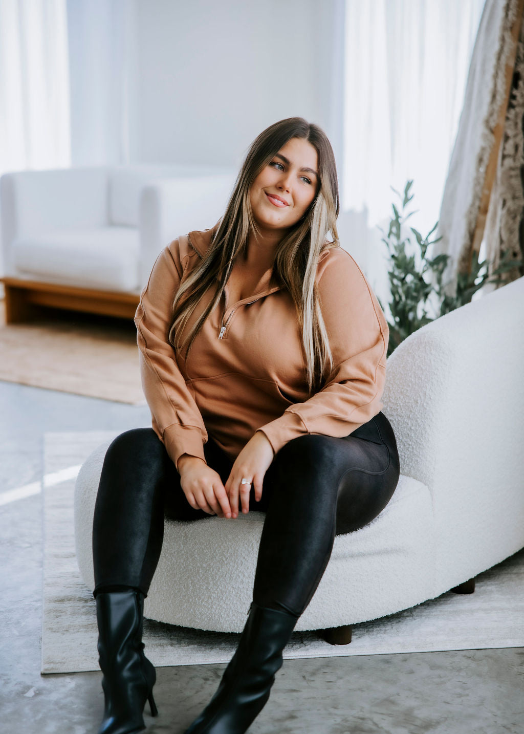 Bennett Half Zip by Lily & Lottie