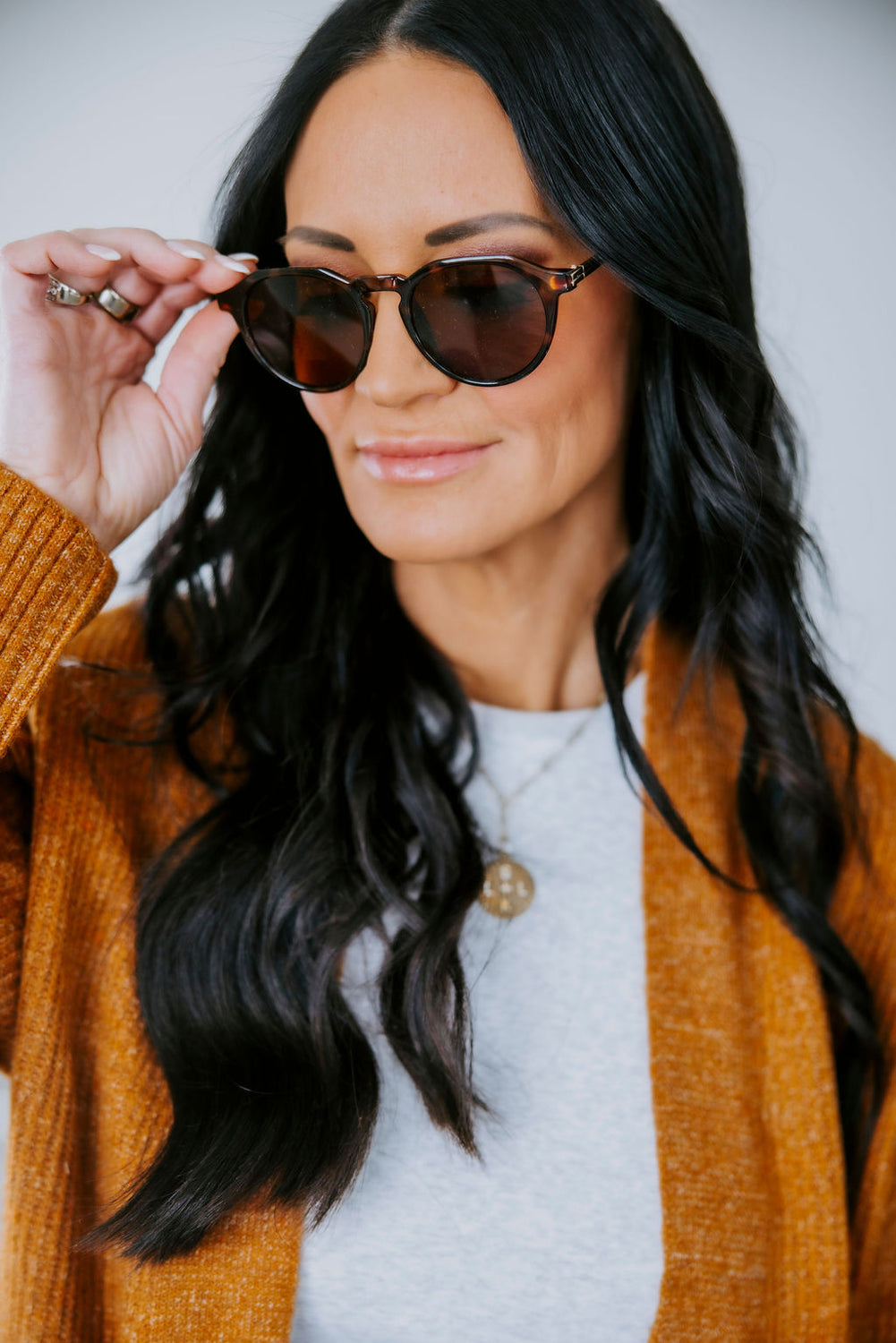 Round Frame Fashion Sunglasses