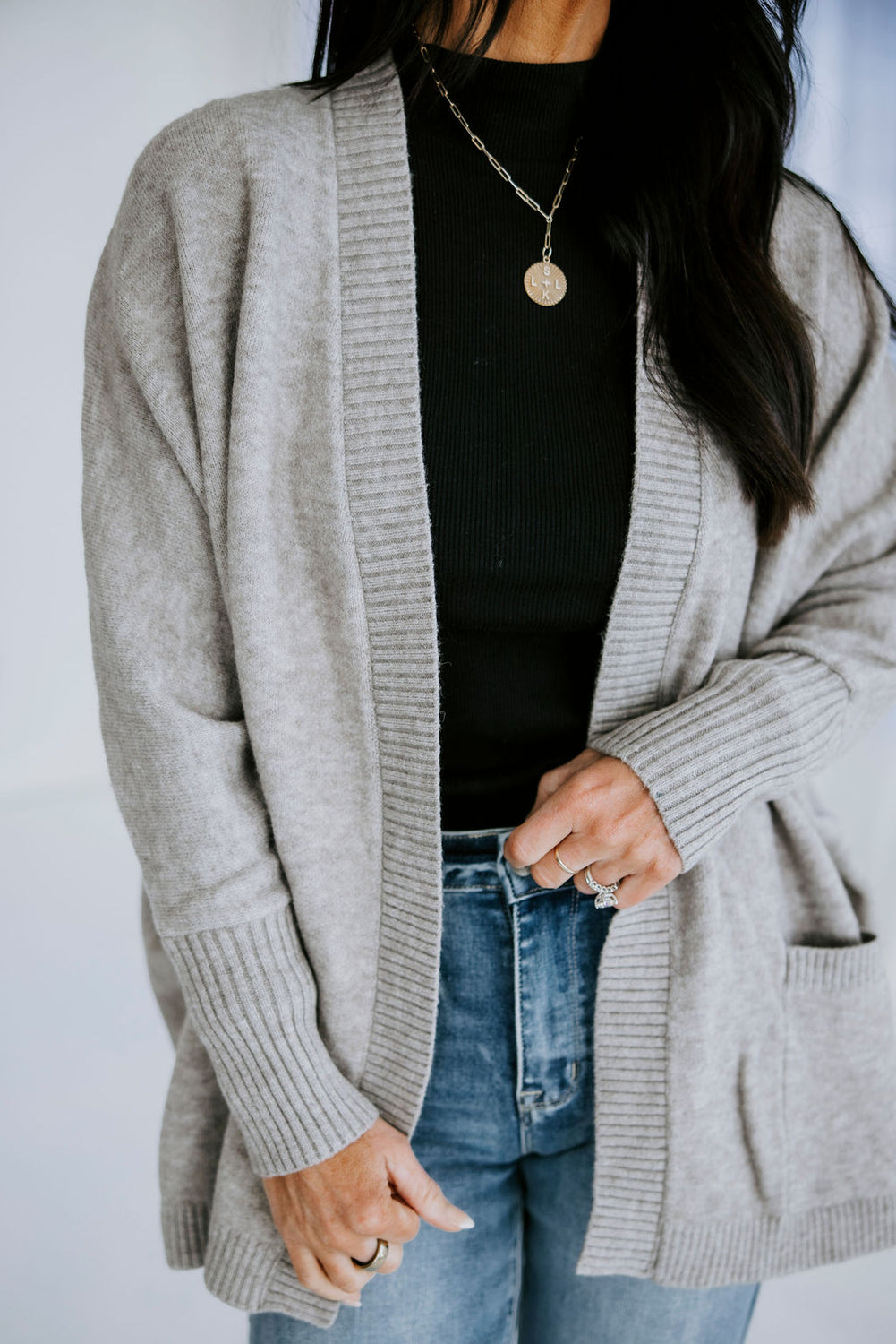 Kennadi Open Front Cardigan