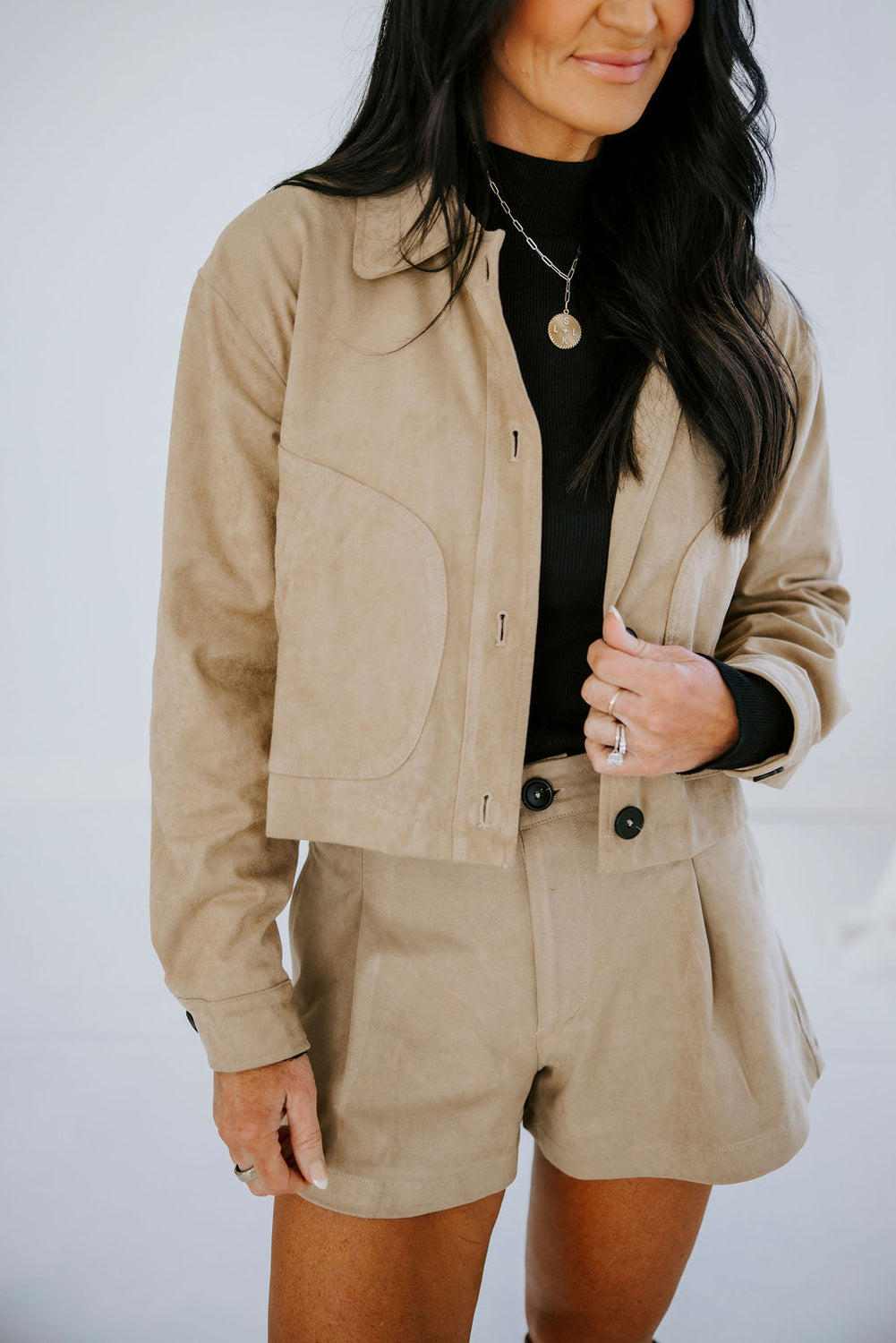 Harlynn Suede Jacket