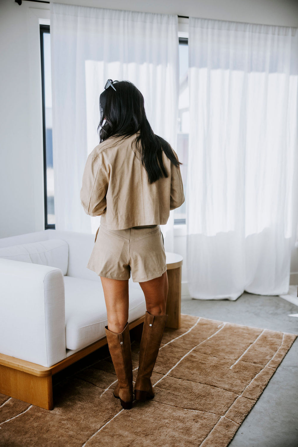 Harlynn Suede Jacket