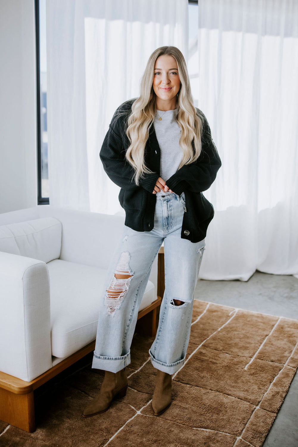 Meghann Oversized Cardigan