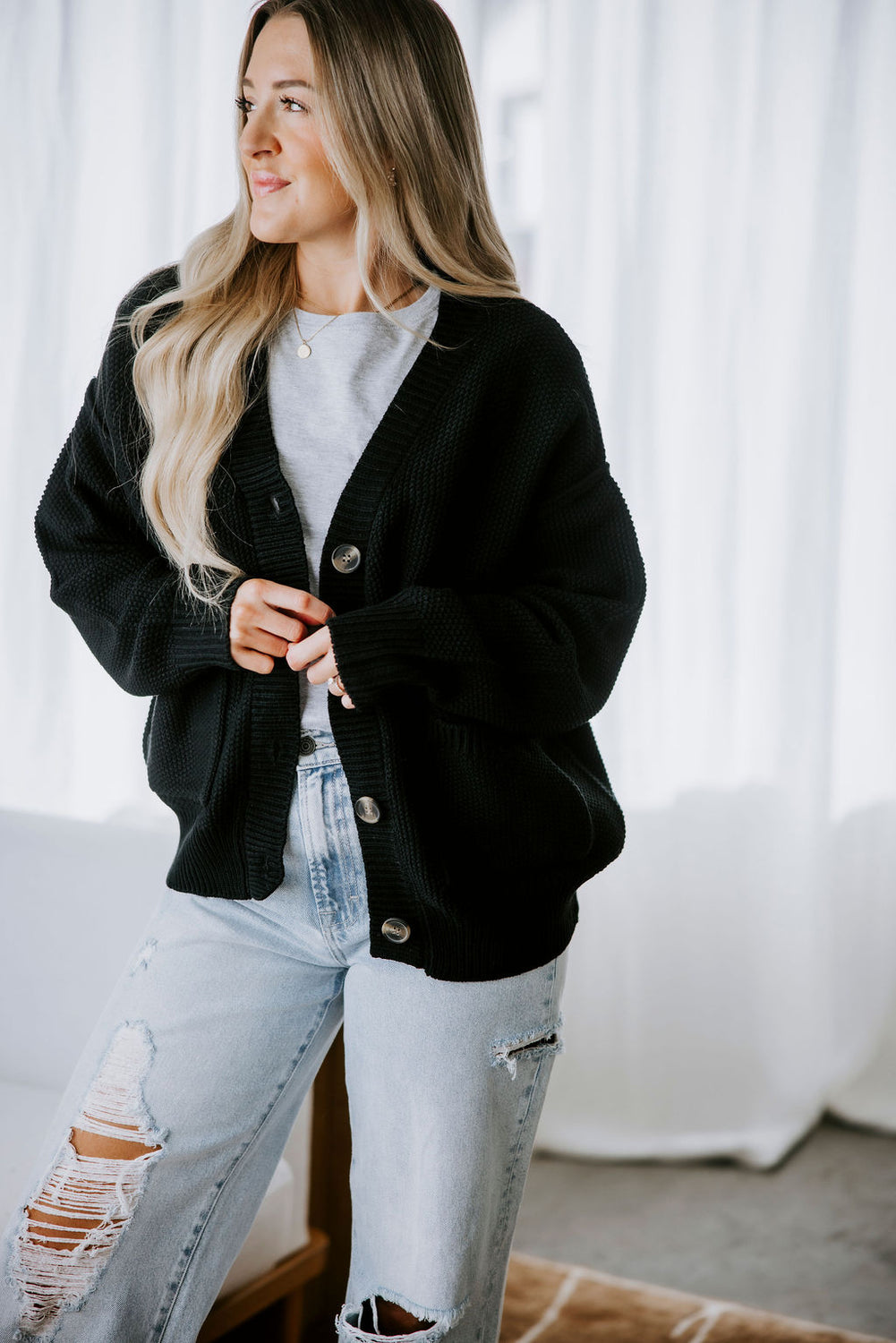 Meghann Oversized Cardigan
