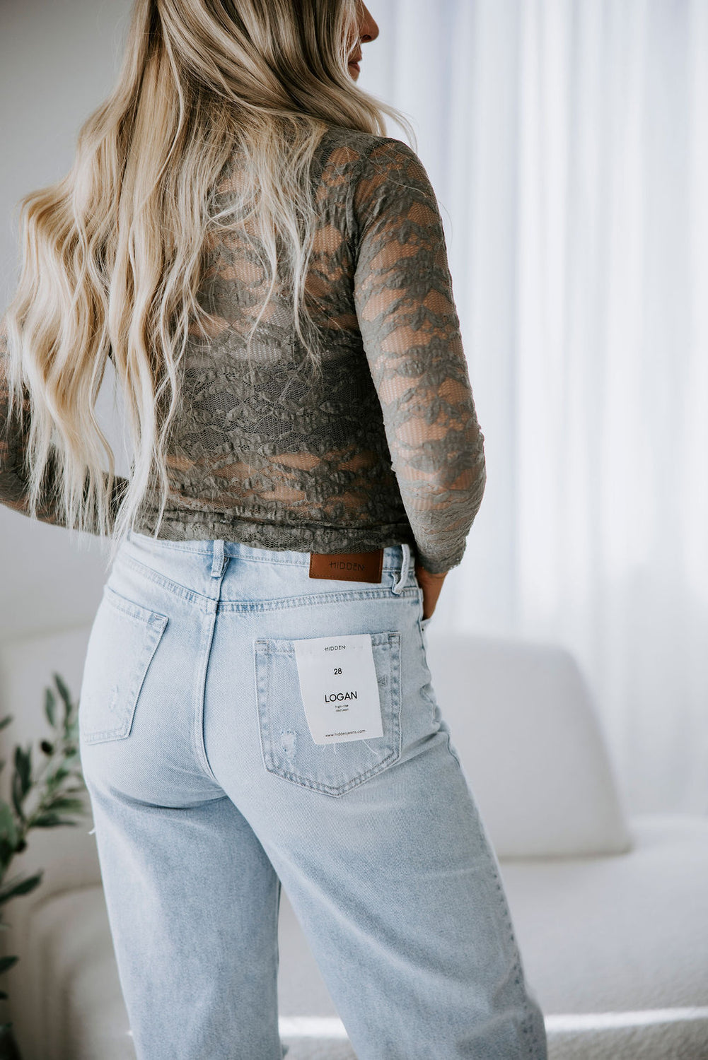 Kattie Floral Textured Mesh Top