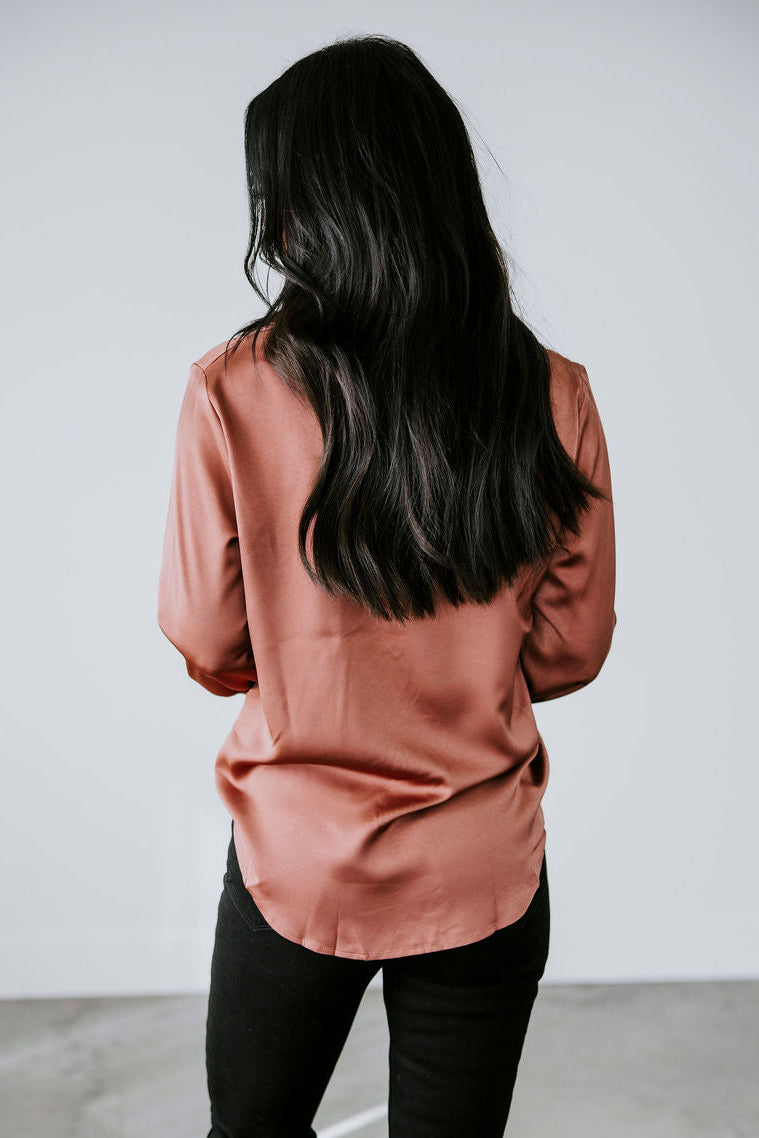 Margo Satin Blouse