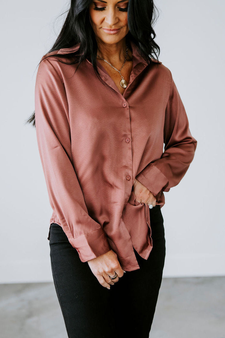 Margo Satin Blouse