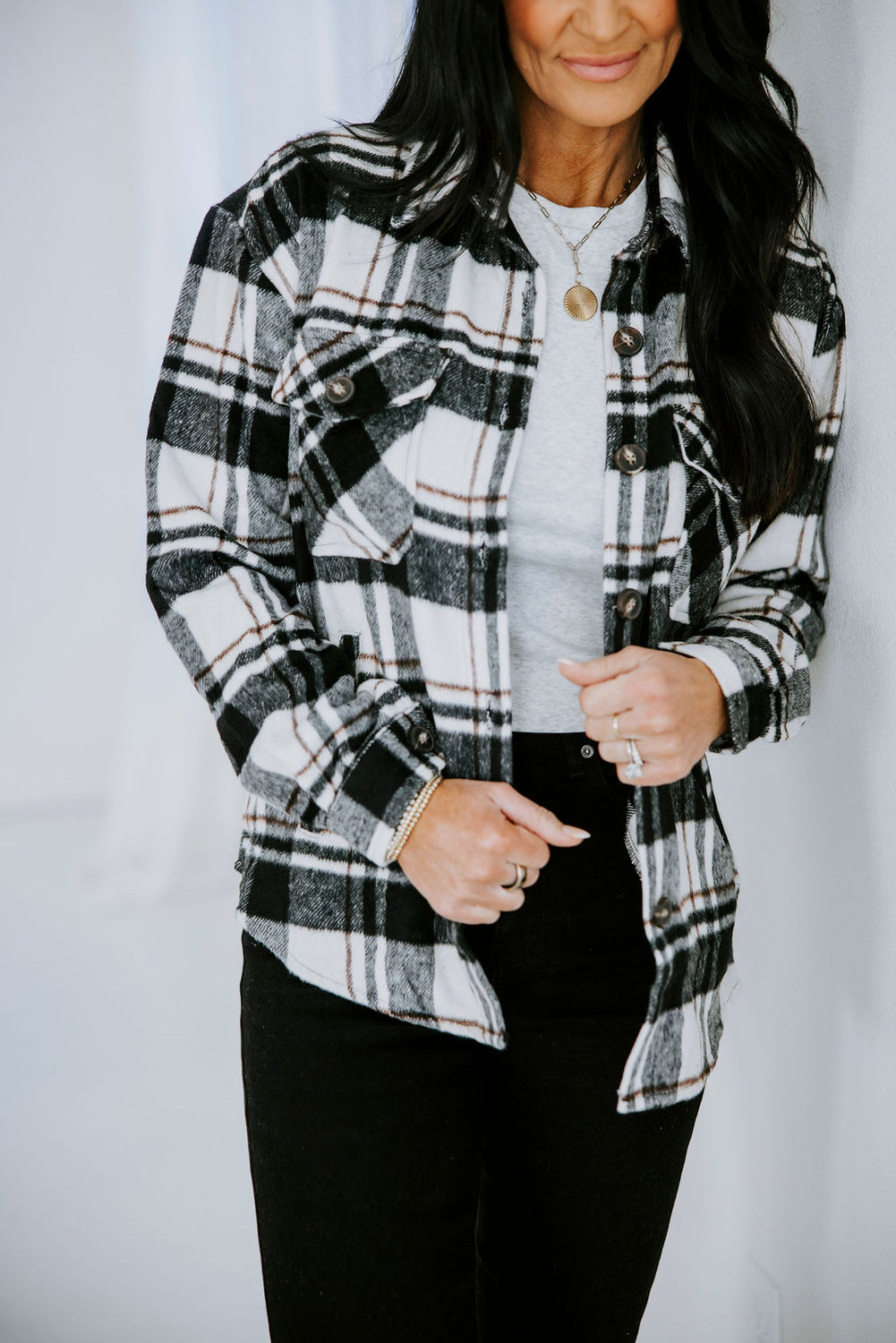 Ira Plaid Shacket