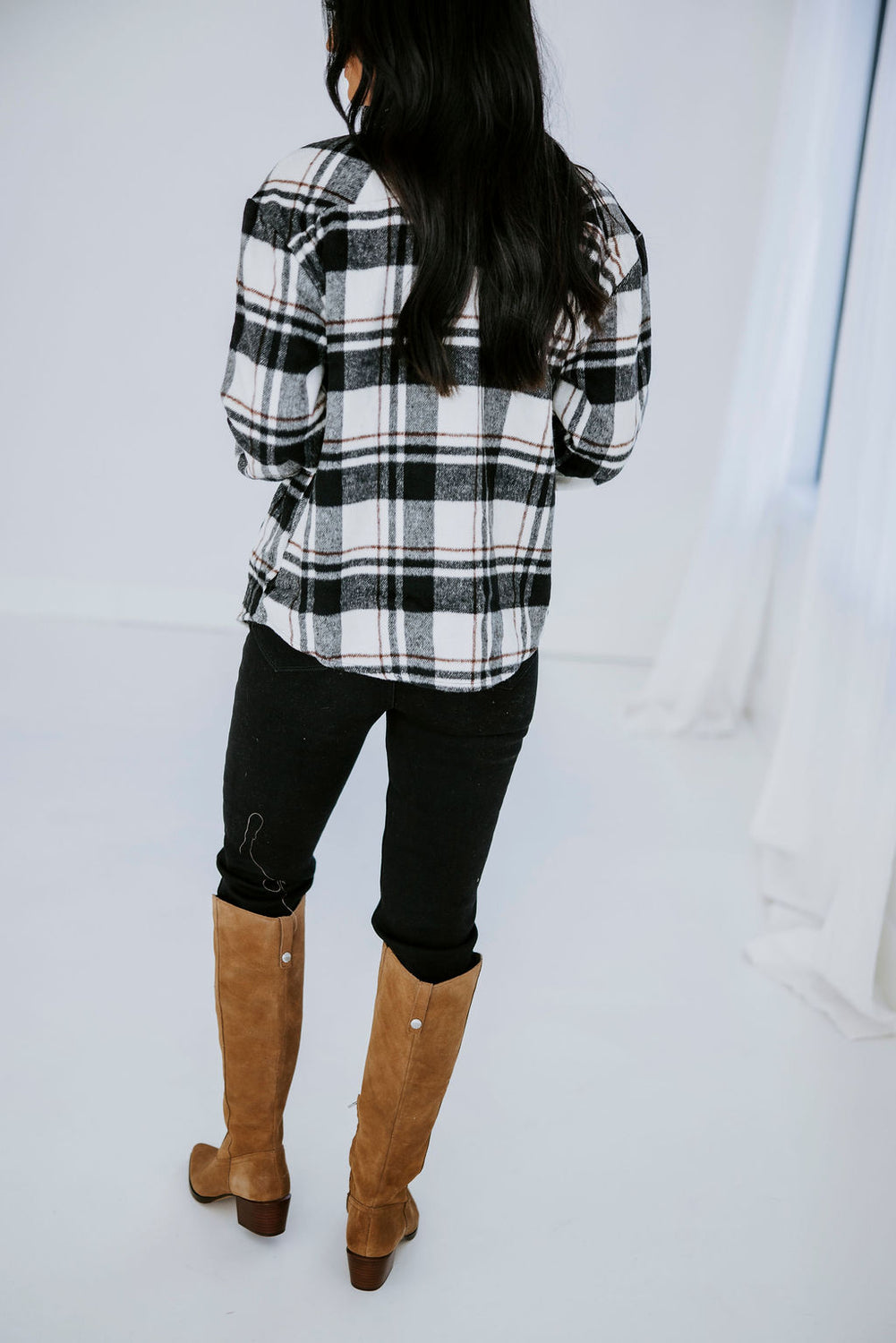 Ira Plaid Shacket