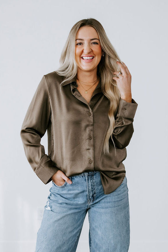 Margo Satin Blouse