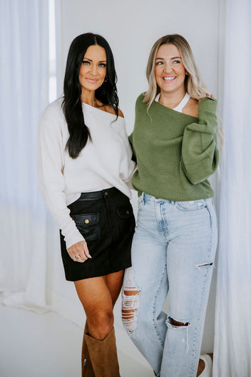 Justin Waffle Knit Sweater