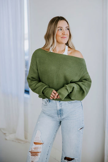 Justin Waffle Knit Sweater