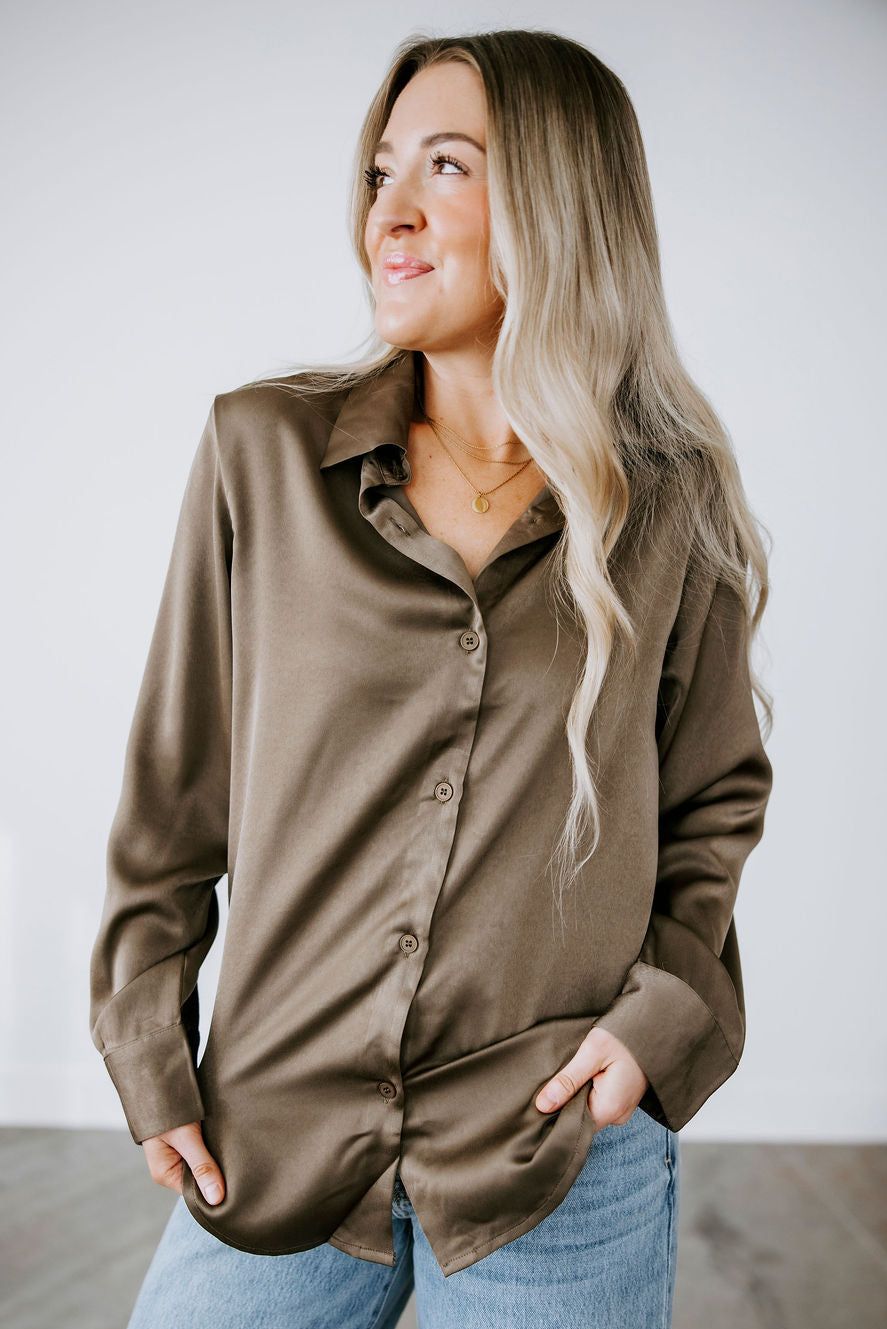 image of Margo Satin Blouse