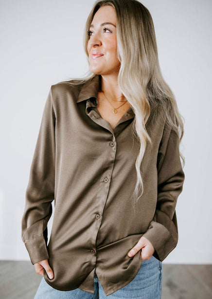 Margo Satin Blouse product view