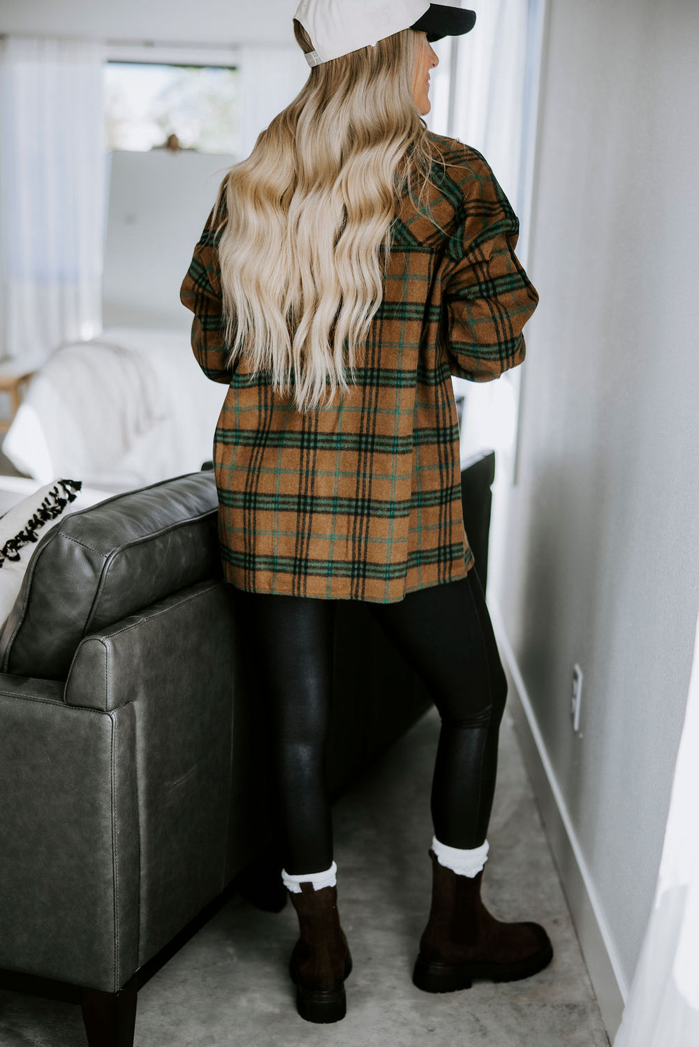 Oskar Plaid Shacket