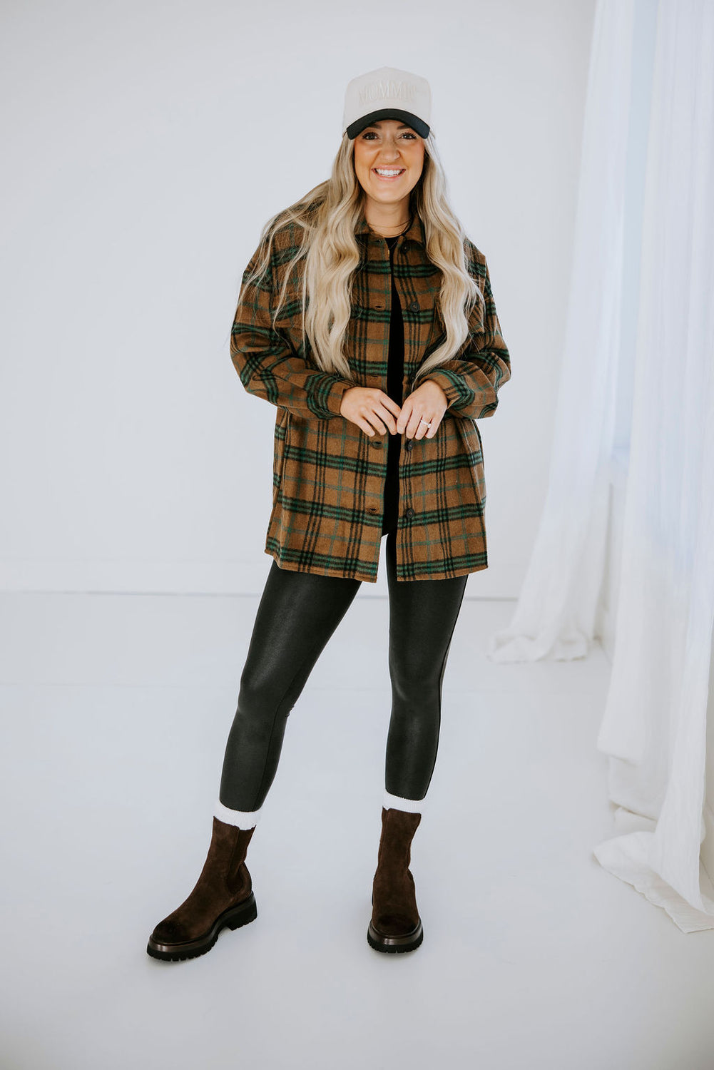 Oskar Plaid Shacket