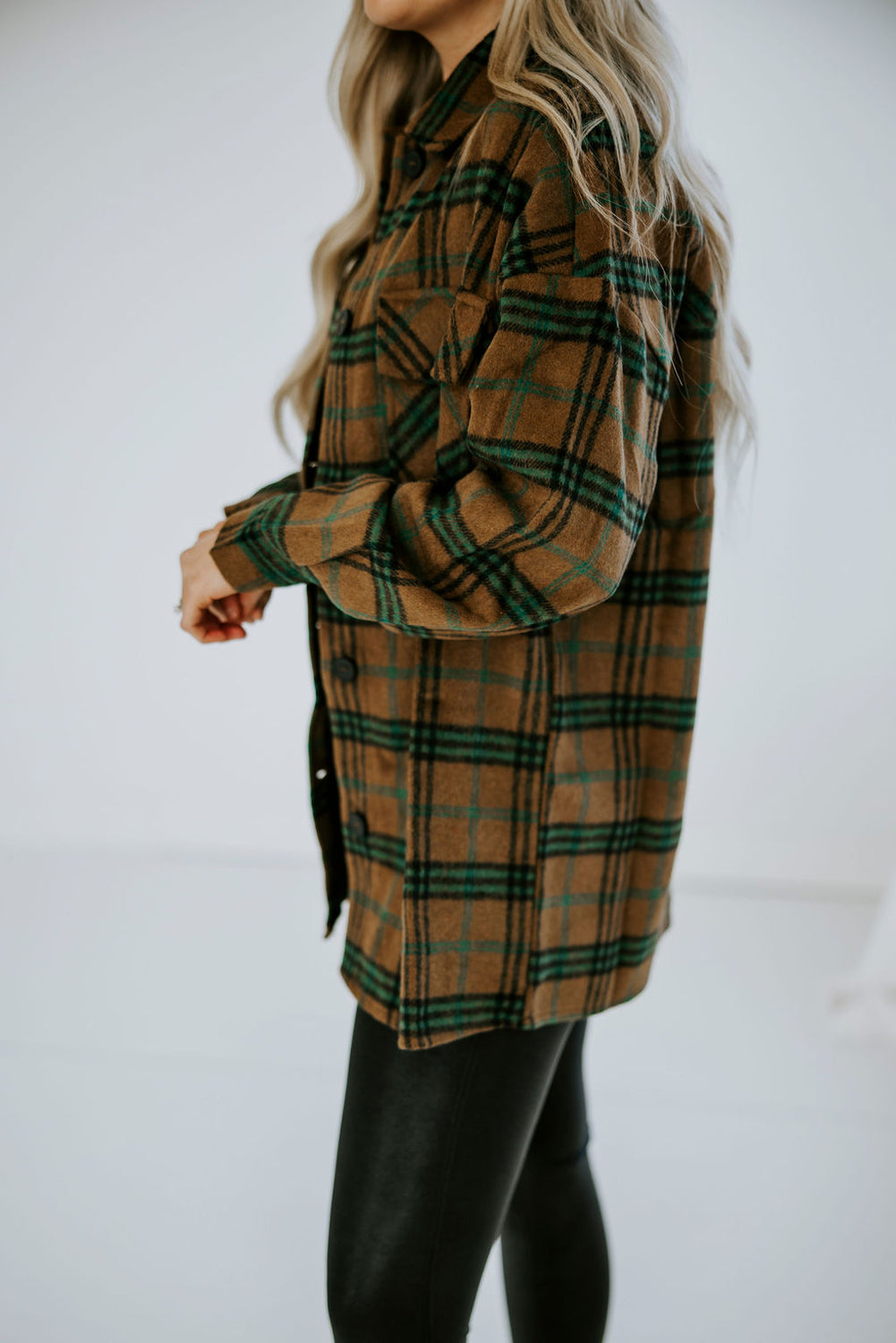 Oskar Plaid Shacket