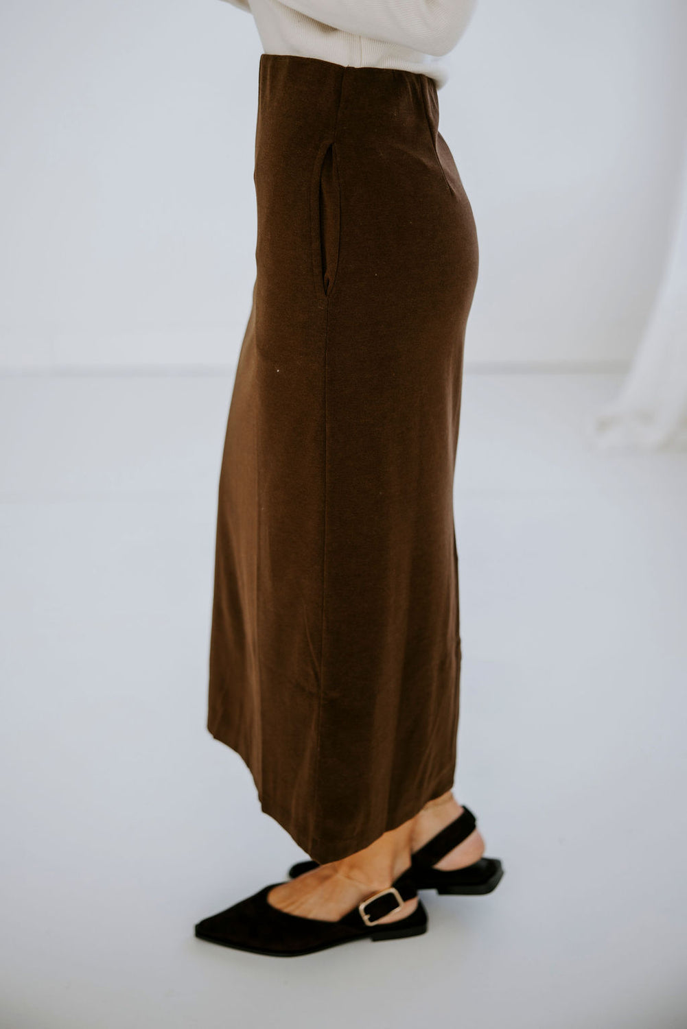 Ester Knit Midi Skirt