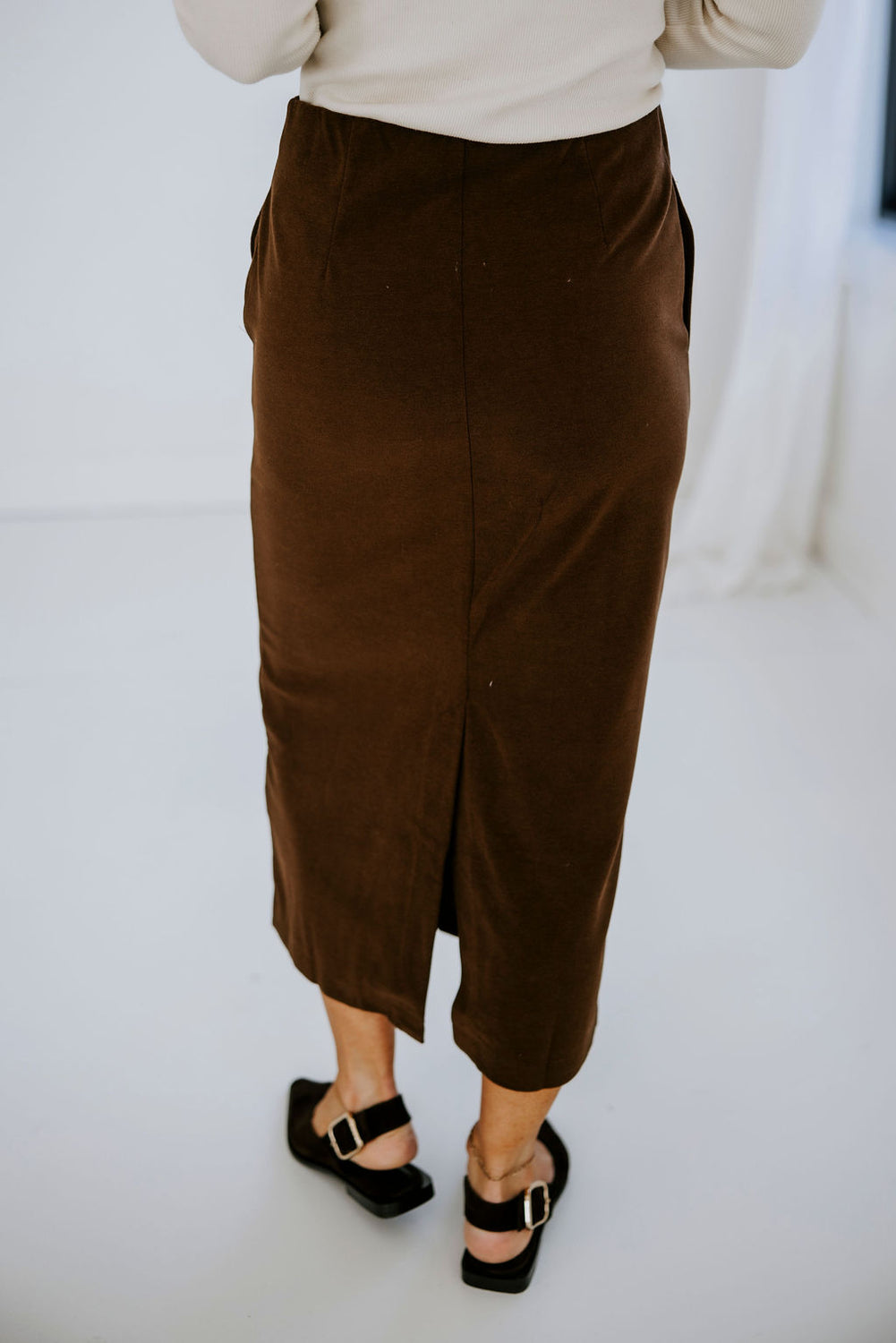 Ester Knit Midi Skirt