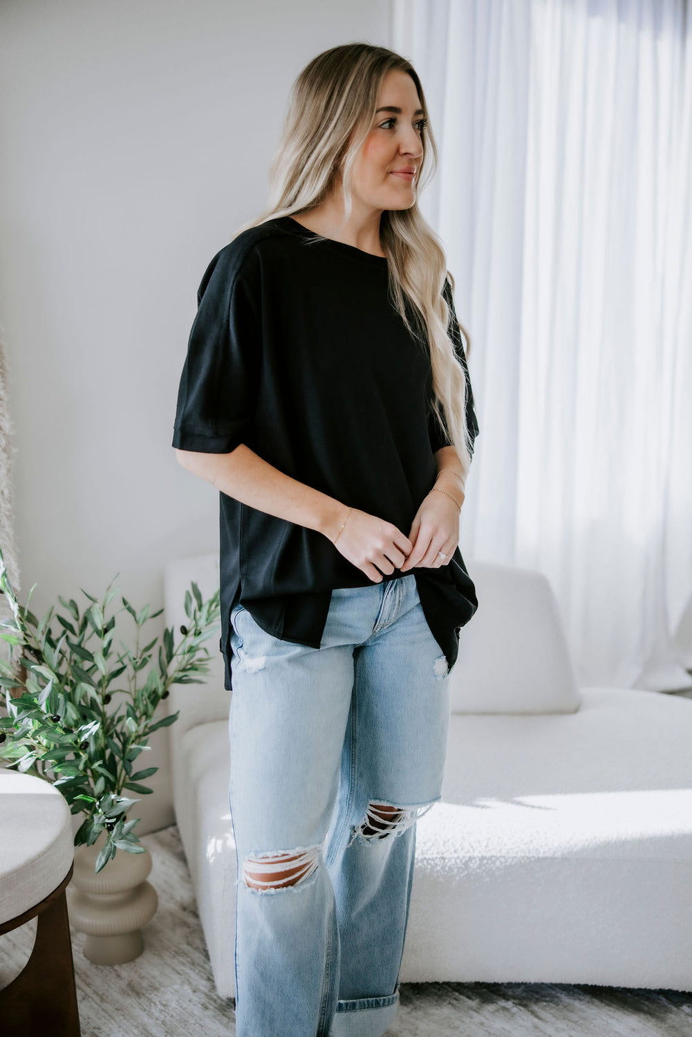 Kaline Dolman Sleeve Top