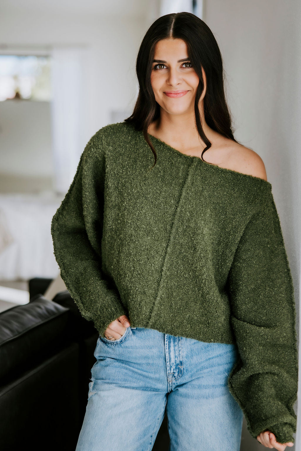 image of Cozy Days Ahead Knit Sweater