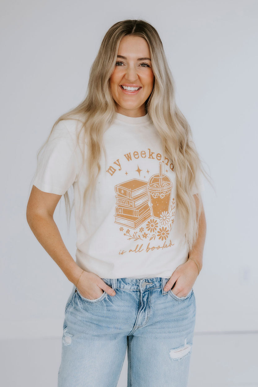 Weekend is All Booked Graphic Tee