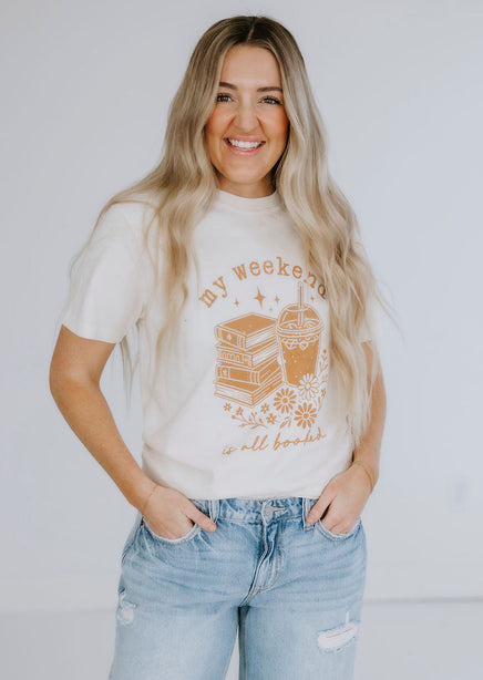 Weekend is All Booked Graphic Tee product view