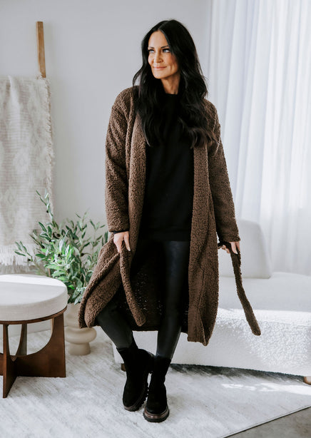 Emmit Fleece Robe Jacket product view