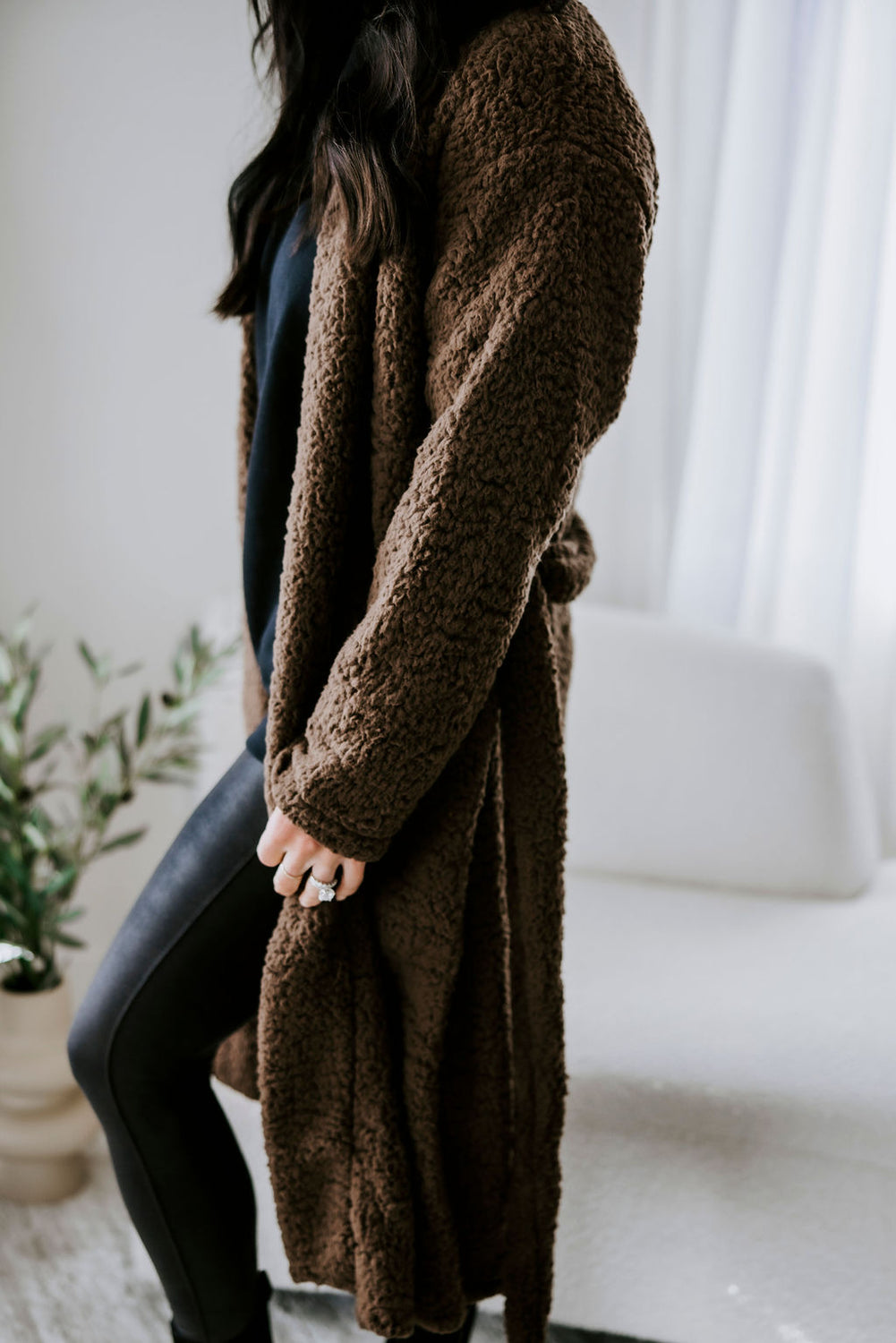 Emmit Fleece Robe Jacket