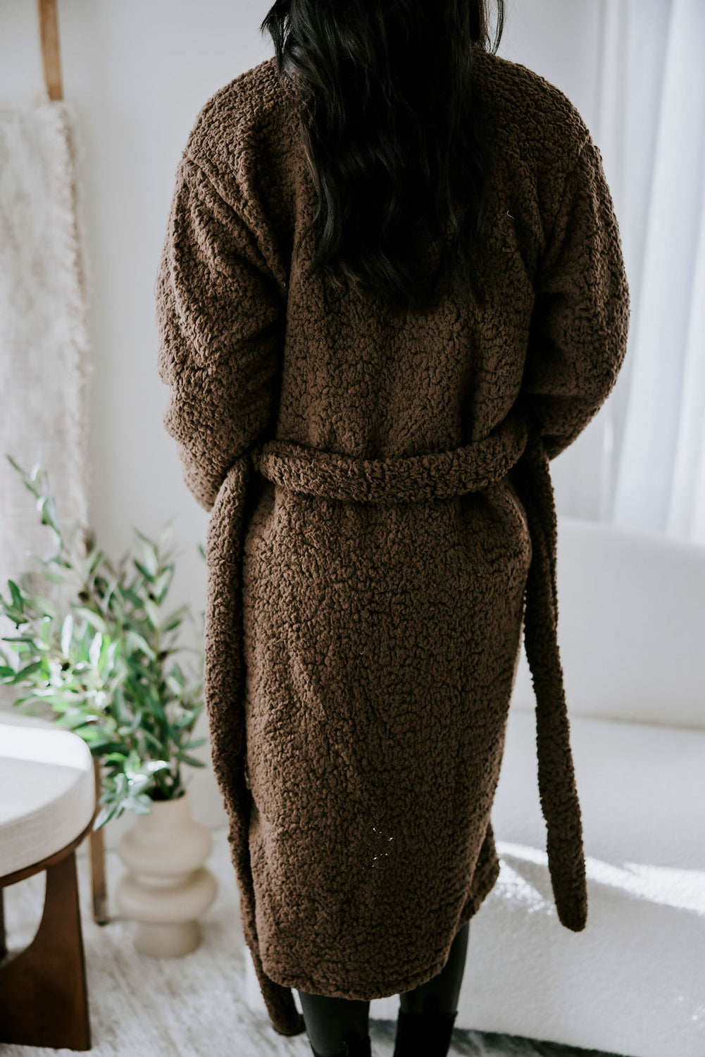 Emmit Fleece Robe Jacket