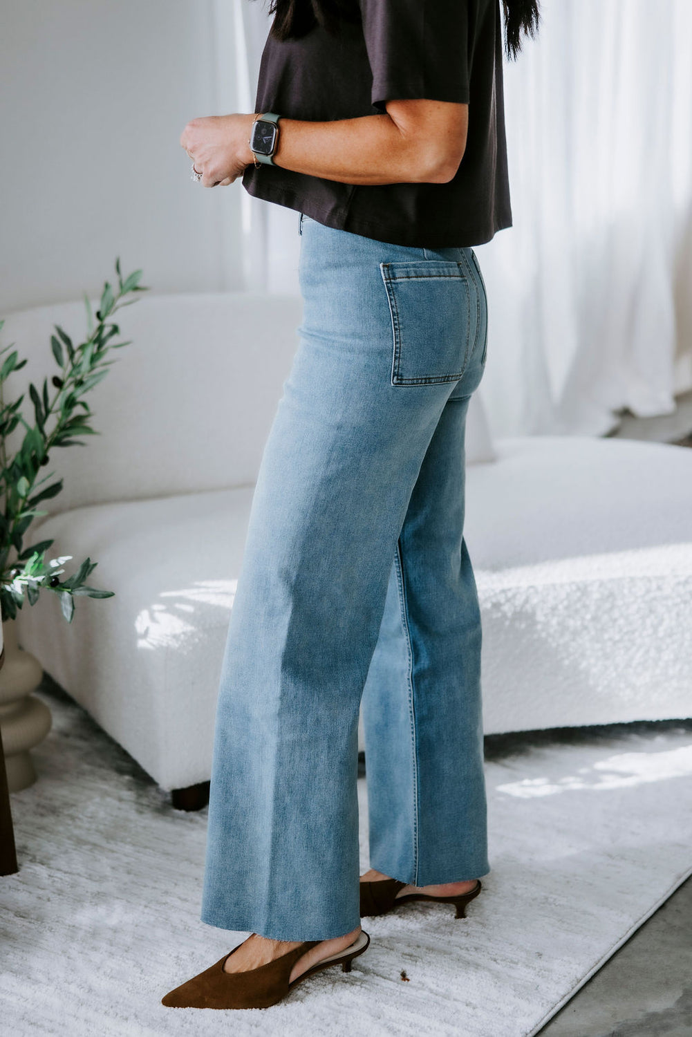 Amelia Wide Leg Jean