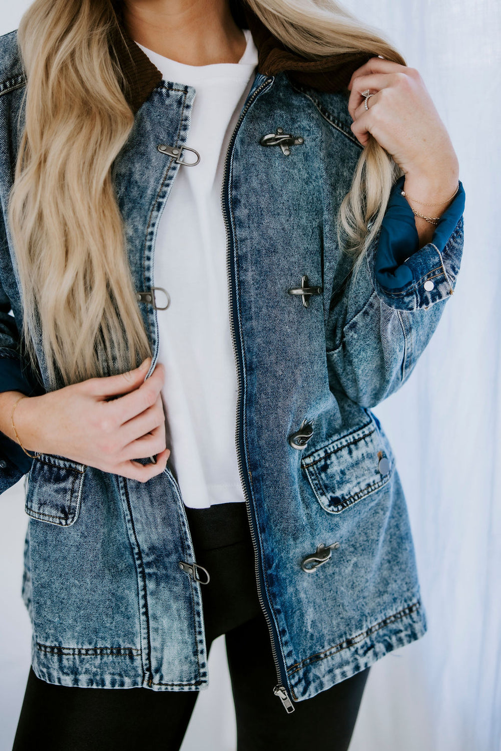 Blaine Denim Barn Jacket