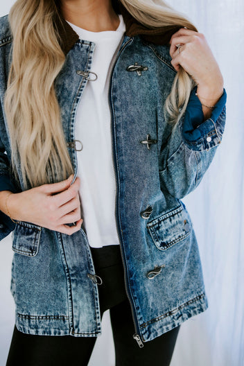 Blaine Denim Barn Jacket